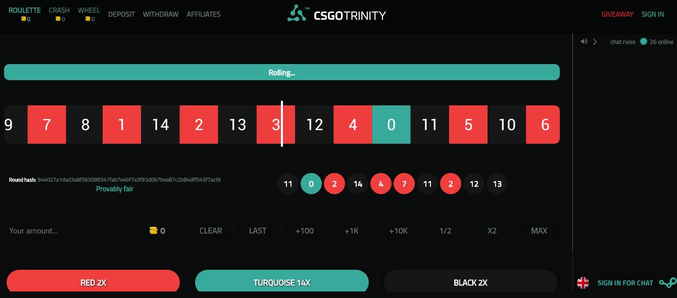 Trinity - gambling site | Real Money Bonus Code | Top100-list.com